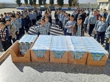 توزیع شیر در مدارس شهرستان بیضا 