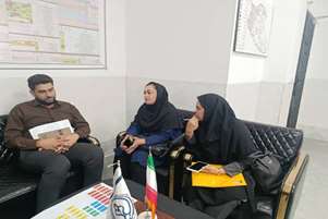 بازدید ناظران بهداشت حرفه ای دانشگاه علوم پزشکی و خدمت بهداشتی درمانی شیراز از شبکه بهداشت و درمان شهرستان بیضا 