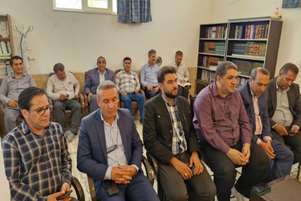برگزاری نشست هم‌اندیشی مسئولان بیضا با امام جمعه این شهرستان جهت برنامه‌ریزی خدمات سال آینده 