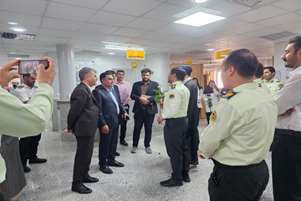 تقدیر فرماندهی نیروی انتظامی از پرستاران بیمارستان حضرت قمر بنی‌هاشم(ع) به مناسبت روز پرستار