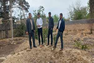 هم‌افزایی مسئولان بیضا برای توسعه زیرساخت‌های سلامت؛ بازدید میدانی از اراضی طرح مولدسازی شبکه بهداشت و درمان بیضا