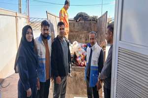  امحای بیش از یک تُن مواد غذایی فاسد و تاریخ‌ مصرف گذشته در عملیات نظارتی تیم بهداشت محیط شبکه بهداشت و درمان بیضا