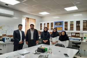 بازدید فصلی از مرکز خدمات جامع سلامت هرابال و آزمایشگاه مرکزی بیضا به منظور پایش عملکرد انجام شد