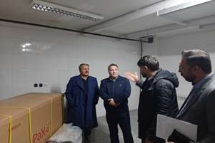 نظارت بر تجهیزات در بیمارستان قمر بنی هاشم (ع)؛ بازدید از روند خرید و استقرار تجهیزات جدید سرمایه ای و پزشکی