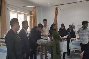 تجلی همدلی در روز جهانی تالاسمی؛ آیین تجلیل از بیماران و کادر درمانی بخش کولیز بیمارستان قمر بنی‌هاشم (ع)