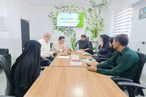 برگزاری جلسه اصول نظارت بر درمان بیمارستان حضرت قمر بنی‌هاشم(ع) در شبکه بهداشت و درمان بیضا
