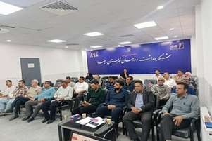 جلسه آموزشی توجیهی نانوایان شهرستان بیضا برگزار شد
