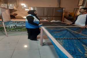 تشدید نظارت‌های بهداشتی بر نانوایی‌های شهرستان بیضا 