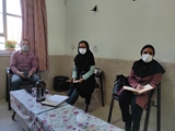 تعامل و همکاری اداره اموزش و پرورش و شبکه بهداشت در بسیج ملی آموزش تغذیه در بیضا