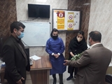 تقدیر از پرسنل مرکز منتخب کووید 19 شهرستان بیضا به مناسبت یکمین سال آغاز فعالیت این مرکز
