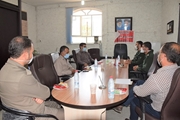 دیدار فرمانده سپاه پاسداران و سرپرست شبکه بهداشت و درمان بیضا