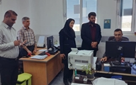 بررسی وضعیت اتوماسیون و پاسخگویی به مکاتبات اداری از سوی سرپرست شبکه بهداشت و درمان شهرستان بیضا 