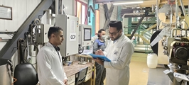 نظارت مستمر بر کارخانه های سطح شهرستان بیضا از سوی واحد بهداشت حرفه ای/ ارزیابی و اندازه گیری عوامل زیان آور محیط کار