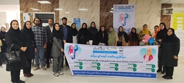 در سومین روز هفته سلامت انجام شد: بازدید از غرفه سلامت در مرکز خدمات جامع سلامت بیضا 