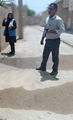 گشت ویژه سلامت در راستای کنترل پشه آئدس: گشت مشترک شهرداری و واحد بهداشت محیط شبکه بهداشت و درمان شهرستان بیضا 