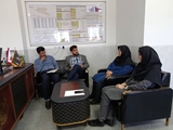 هم اندیشی سرپرست شبکه بهداشت و درمان شهرستان بیضا و نیک اندیش سلامت در راستای ساخت خانه بهداشت 
