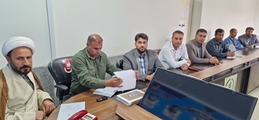 برگزاری نشست شورای جهادی در شهرستان بیضا