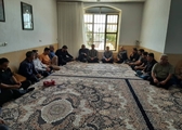 دیدار همکاران مجموعه بهداشت و درمان شهرستان بیضا  با خانواده محترم  زنده یاد «سید میثم کشاورز مویدی» برای عرض تسلیت