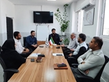 نشست ساماندهی خدمات تغذیه در بیمارستان حضرت قمر بنی هاشم (ع)