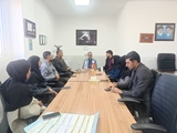 برگزاری نشست مشترک با حضور مشاور معاون بهداشت دانشگاه علوم پزشکی شیراز در شبکه بهداشت و درمان بیضا
