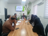 برگزاری کمیته نقل و انتقالات در شبکه بهداشت و درمان شهرستان بیضا 
