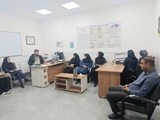 برگزاری نشست تحلیل و بررسی شاخص‌های بهداشتی مرکز خدمات جامع سلامت «هرابال» بیضا 