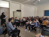 برگزاری نشست آموزشی با محوریت تغذیه سالم و بهداشت مدارس در مدارس شهرستان بیضا 