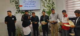 تجلیل از پزشکان مراکز خدمات جامع سلامت بیضا به مناسبت روز پزشک