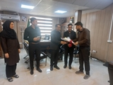دیدار رئیس شبکه بهداشت و درمان بیضا با فرماندار به مناسبت هفته دولت؛ بررسی دستاوردهای حوزه کاهش آسیب‌های اجتماعی