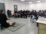 برگزاری دوره آموزش احیای پایه ویژه کارکنان مراکز و خانه‌های بهداشت شبکه بهداشت و درمان بیضا
