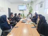 جلسه بررسی و به‌روزرسانی نظام ارجاع در شبکه بهداشت و درمان بیضا برگزار شد