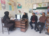 بازدید میدانی رئیس شبکه بهداشت و درمان بیضا از خانه بهداشت سعادت‌آباد؛ تأکید بر ارتقای سطح خدمات سلامت در مناطق روستایی