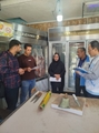 عملیات نظارتی و آموزشی مشترک تیم شبکه بهداشت و درمان و دامپزشکی در قصابی‌های شهرستان بیضا