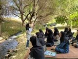 برگزاری کارگاه عملی ذهن‌آگاهی ویژه کارمندان شبکه بهداشت و درمان بیضا به مناسبت هفته سلامت، هم‌نوایی با طبیعت برای آرامش ذهن