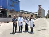 پایش مستمر شرایط ایمنی در صنایع بیضا؛ بازرسی واحد بهداشت حرفه‌ای از کارخانه تولیدی ۲۱